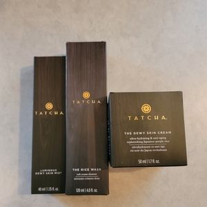 New Tatcha dewy glow set